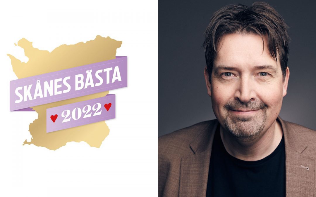 Johan Wester konferencier för Skånes Bästa 2022
