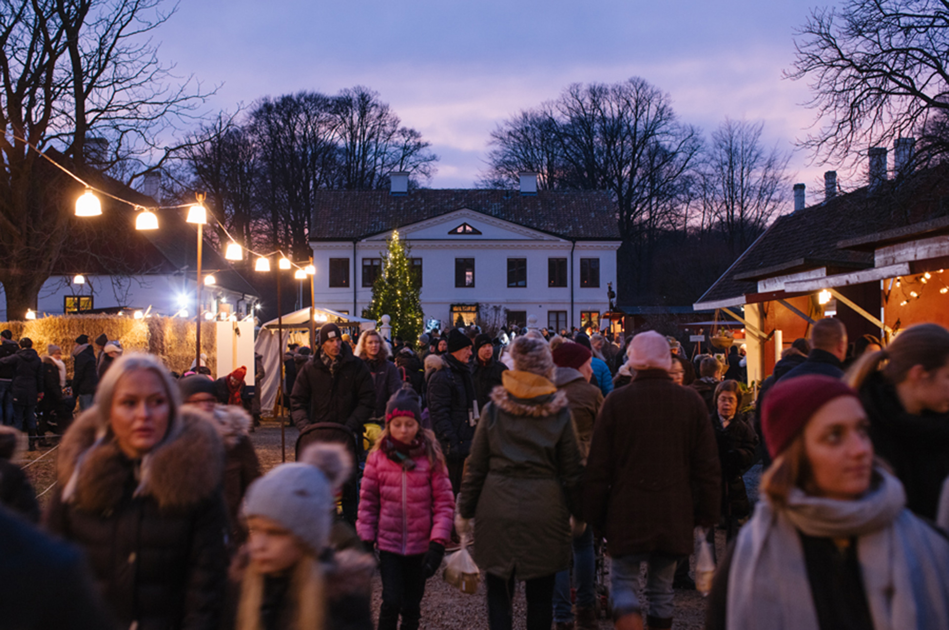 Jul på Fredriksdal Skåne