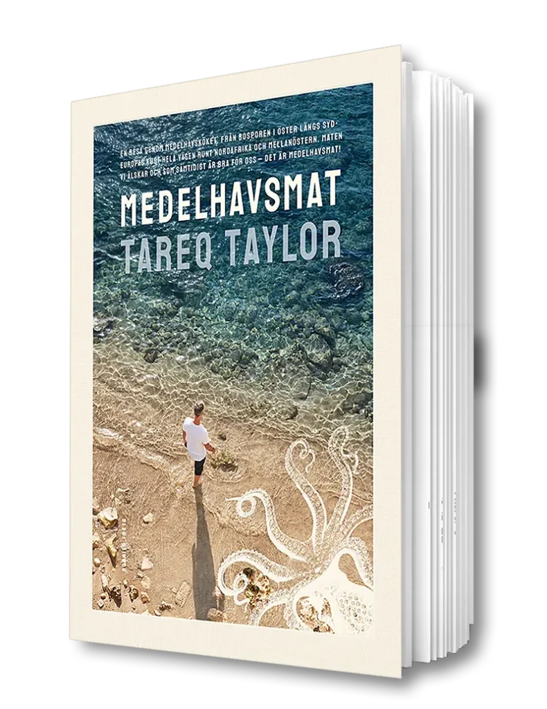 Boken "Medelhavsmat" av Tareq Taylor.